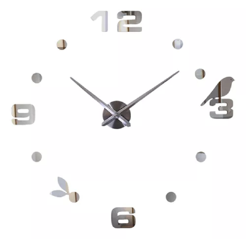 Miniatura 2 de Reloj 3d Decoración  de Pared